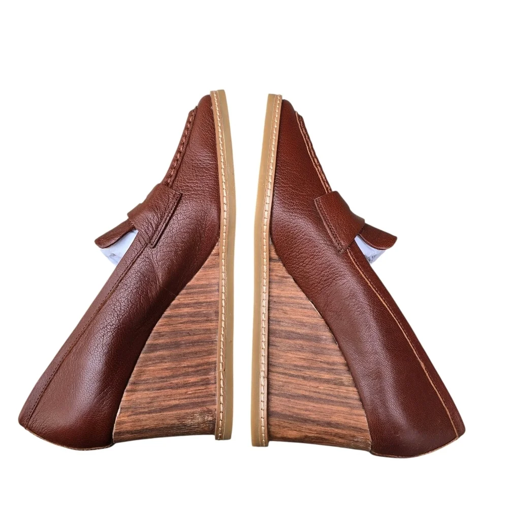 🌻NIB Sanctuary Cadence Wedge Loafer, Size 9.5M - Picture 9 of 15
